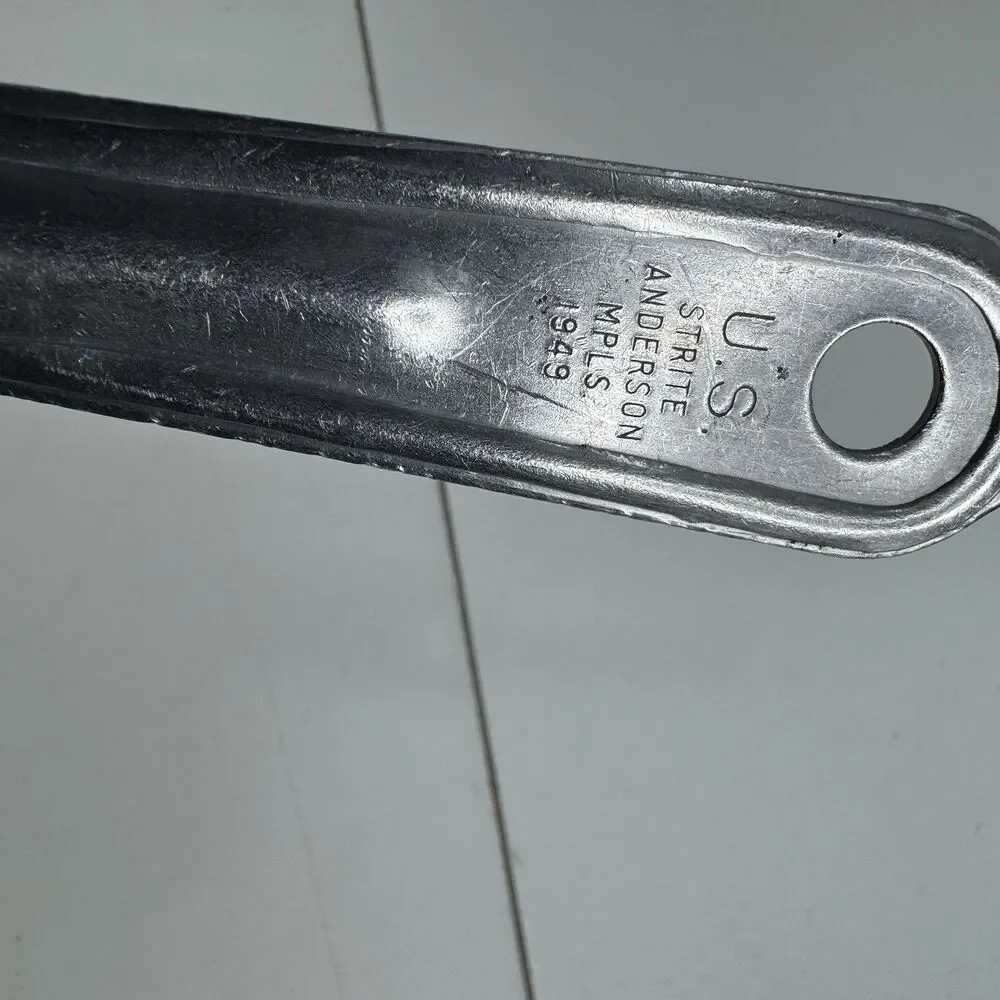 Vtg Heavy Duty Spatula Stainless Steel Diner Grill Flipper Custom Turner USA